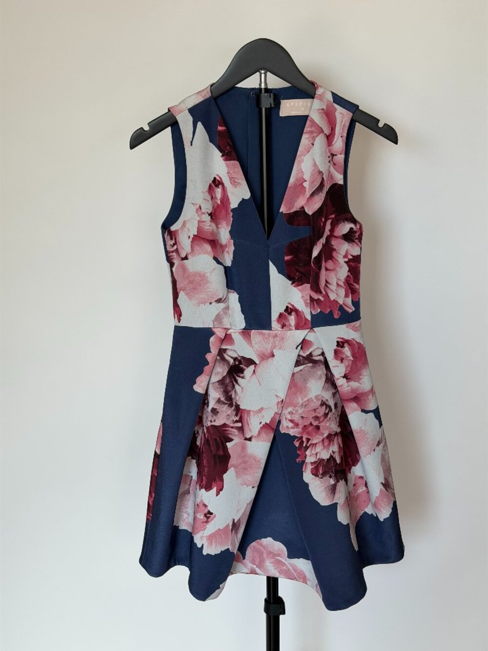 Keepsake Navy Floral Fit Flare Dress